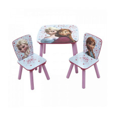 ARDITEX Disney FROZEN koka galds un 2 krēsli WD12895