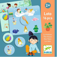 DJECO Loto – Māja (30 gab.) DJ08192