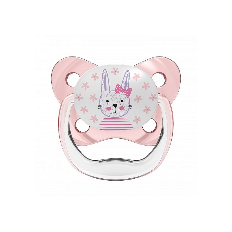 DR.BROWNS PreVent Butterfly silikona māneklītis, 0-6m, rozā PV11307-ES