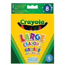 Crayola Vaska krītiņi, 8 gb.