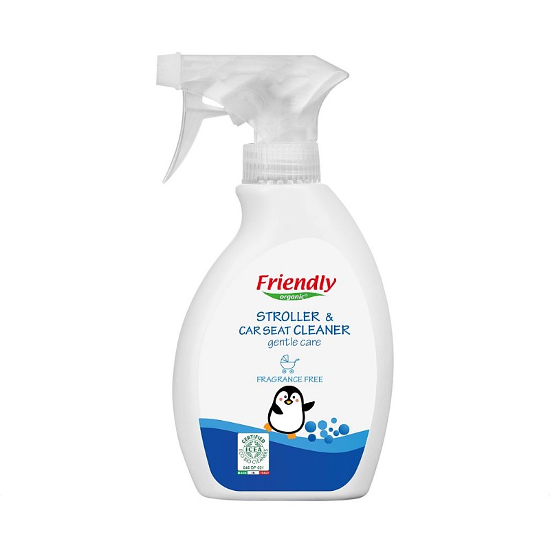 FRIENDLY ORGANIC bērnu ratiņu un automašīnu sēdekļu tīrīšanas līdzeklis 250 ml FR2328