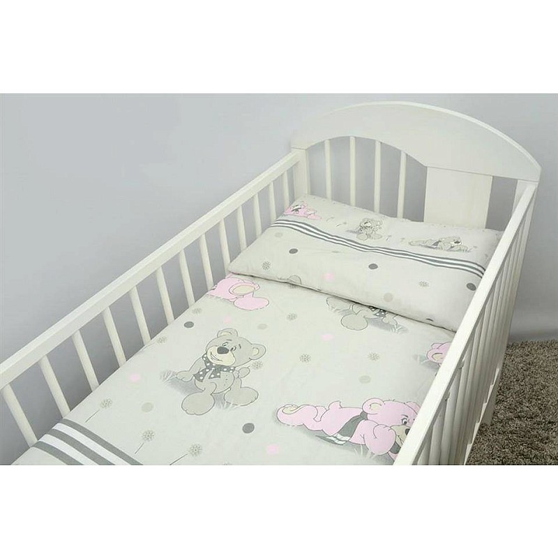 ANKRAS Dreamer Gultas veļas komplekts no 2 daļām 120x90cm, gray