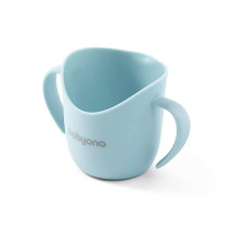 BABYONO FLOW ergonomiskā krūzīte 120ml 6m+ 1463/03 blue