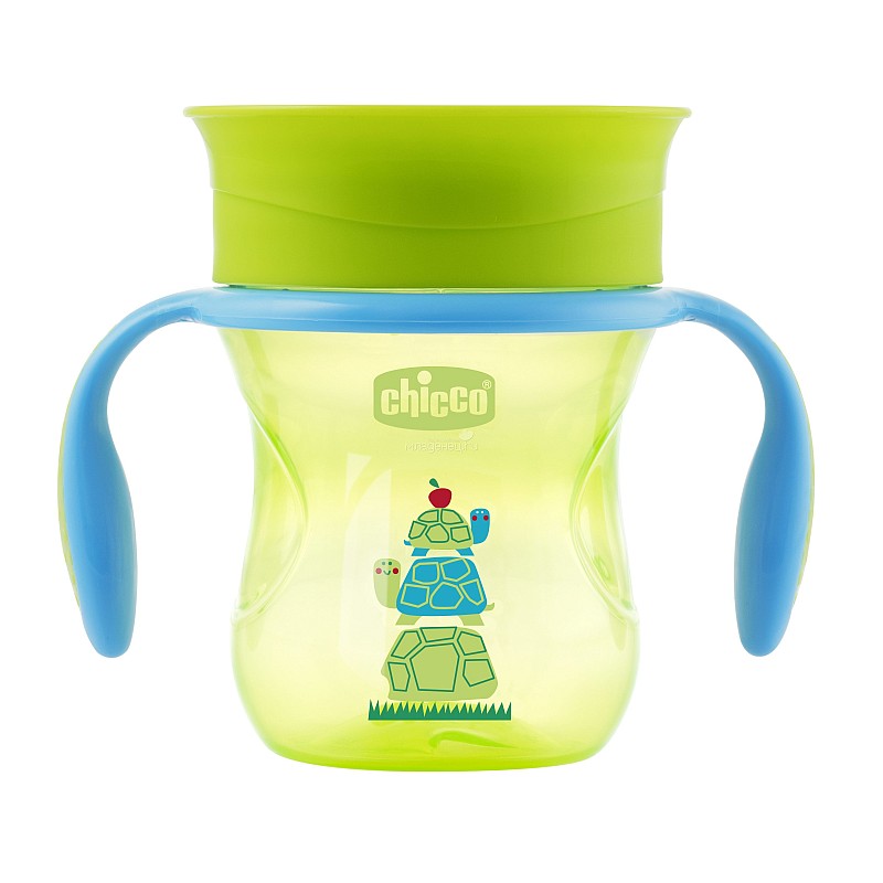 CHICCO MIX&MATCH krūzīte 360° 12m+ 200ml 06951.30 IZPĀRDOŠANA