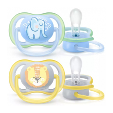 PHILIPS AVENT ULTRA AIR Simetriskas formas silikona māneklis 0-6M 2gab, SCF085/01