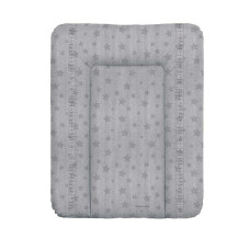 CEBABABY WM Mīkstā pārtinamā virsma 50х70cm Denim Style Stars grey