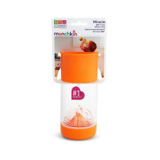 MUNCHKIN Miracle 360° pudele 414ml.  Orange IZPĀRDOŠANA