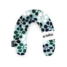 LA BEBE Rich Cotton Barošanas pakaviņš spilvens Blue leaf fall 30x175cm 41695