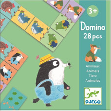 DJECO domino - Animals 28gab., DJ08115