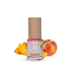 TOOFRUIT Jolies Mimines persiku krāsas dabīgā nagu laka ar persiku aromātu bērniem, 10 ml, 10 ml PF064