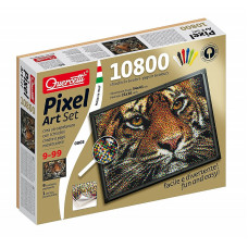 QUERCETTI Mozaīka Pixel Art TIGER 10800, 0803 IZPĀRDOŠANA