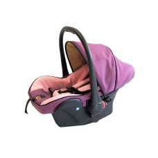 Baby Fashion autokrēsls 0-13kg + adapteris, Violet pink