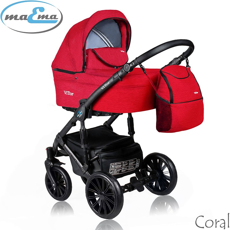 MAEMA ViTor Fabrics Universālie rati 3in1, CORAL