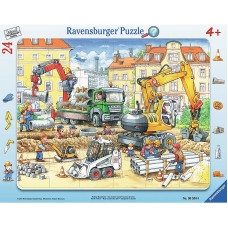 RAVENSBURGER Plakanā puzle 24el.Remonta darbi R06584