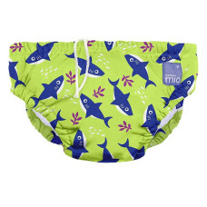 BAMBINO MIO Swim Nappies peldbikses NEON SHARK, XL (12-15kg) SWPXL SHA