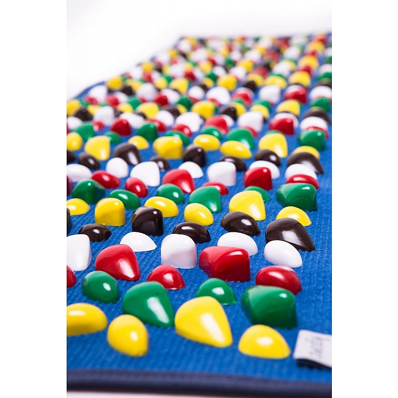 IGORA Masāžas paklājs ar akmentiņiem FOOT MAT 200х40cm, MS-1269-1 zils