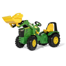 ROLLY TOYS pedāļu traktors-iekrāvējs Rolly X Track Premium John Deere 8400R 651047