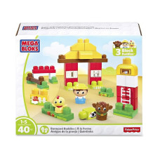 MEGA BLOKS Stacking Snacks konstruktors 40gab. DPY50