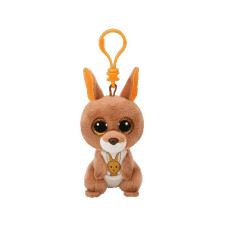 TY Beanie Boos Mīkstā rotaļlieta - piekariņš KANGAROO KIPPER 8cm, TY36884