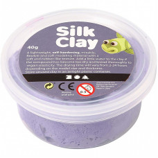 CREATIV Silk Clay modelēšanas masa 40g Purple, 79107