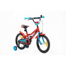 GUST&JUHI Bērnu velosipēds 16" BLAZE, sarkans