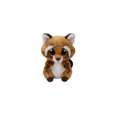 TY Beanie Boos Mīkstā rotaļlieta RACCOON RUSTY 15.5cm, TY36941 IZPĀRDOŠANA