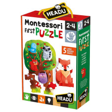 HEADU Montessori pirmā puzle - Mežs