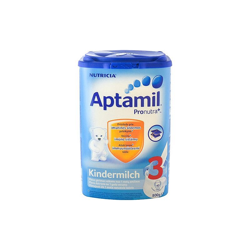 Aptamil Kindermilch 3, piena dzēriens, no 12 mēn., 800g