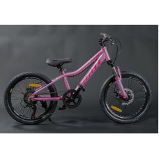 GUST&JUHI Bērnu velosipēds 20" FRIZZY, pink (5-7g)