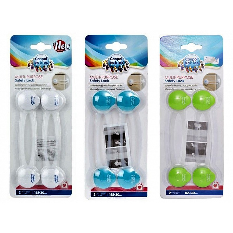 CANPOL BABIES  Multifunkcionālais drošības stiprinājums 2gab. 74/011