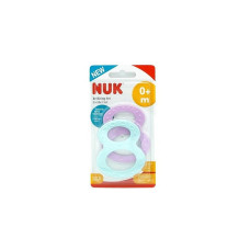 NUK 8PLUS Kožamais rinķis 2gab. 0m+ SE93 10256455