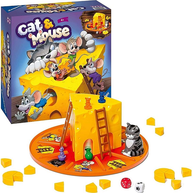 RAVENSBURGER spēle MOUSE and CAT R24563