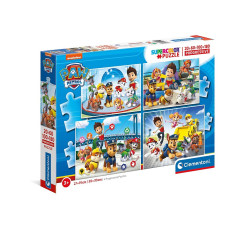 CLEMENTONI PUZZLE puzle Paw Patrol, 20+60+100+180gab., 21412