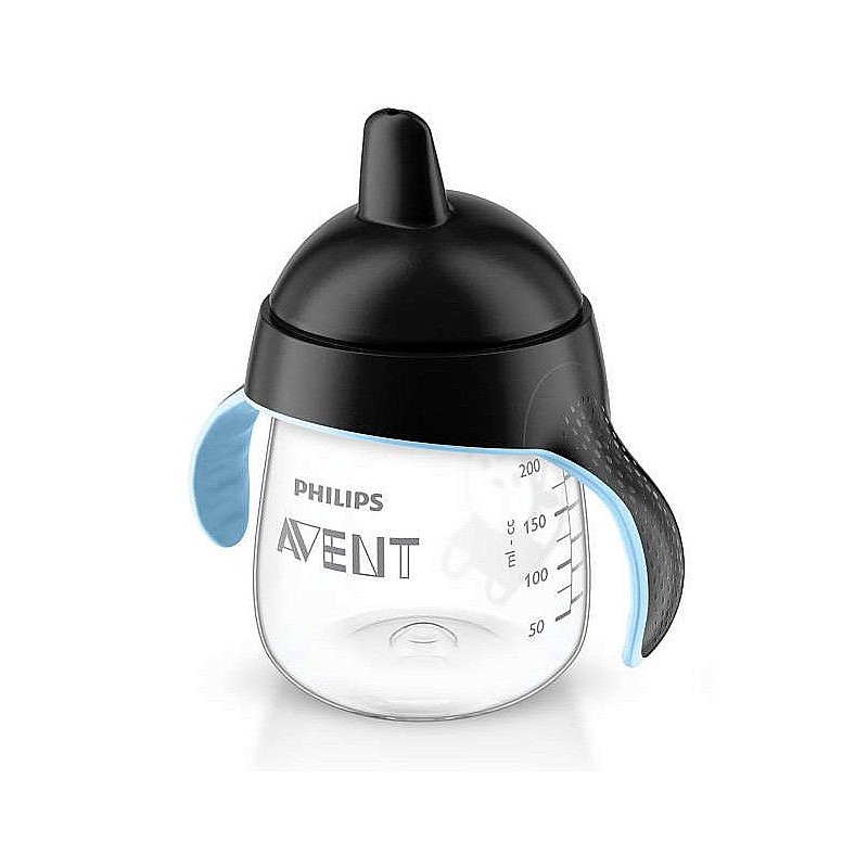 PHILIPS AVENT Premium mācību krūzīte 12M+, 260ml, stingrs snīpis, SCF 753/00 melns