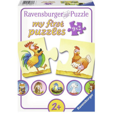 Ravensburger Mana pirmā puzzle 9X2 R06888 IZPĀRDOŠANA