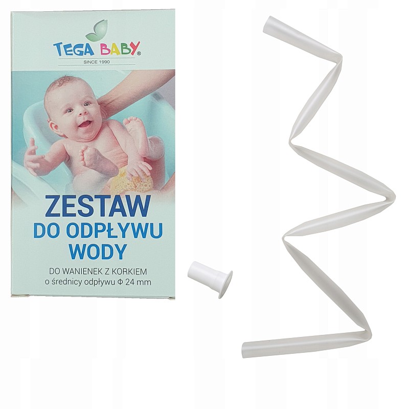 TEBA BABY Bērnu vannas notekas caurule