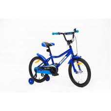 GUST&JUHI Bērnu velosipēds 18" RASER, zils