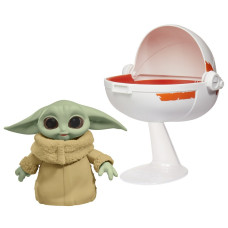 STAR WARS Interaktīva plīša rotaļlieta Wild Ridin´ Grogu, 12 cm