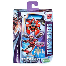 TRANSFORMERS Earthspark figūriņa Terran deluxe Twitch 12,7 cm