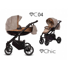 BABYACTIVE CHIC Universālie rati 2in1, C04