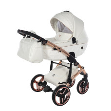 JUNAMA FLUO V3 INDIVIDUAL Universālie rati 3in1, 16 white + copper