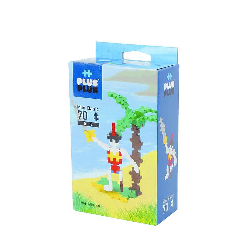 Plus Plus Mini Basic Pirates konstruktors 70gab., 3752