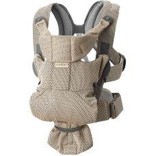 BABYBJORN MOVE 3D MESH ķengursoma BEIGE GREY 099002