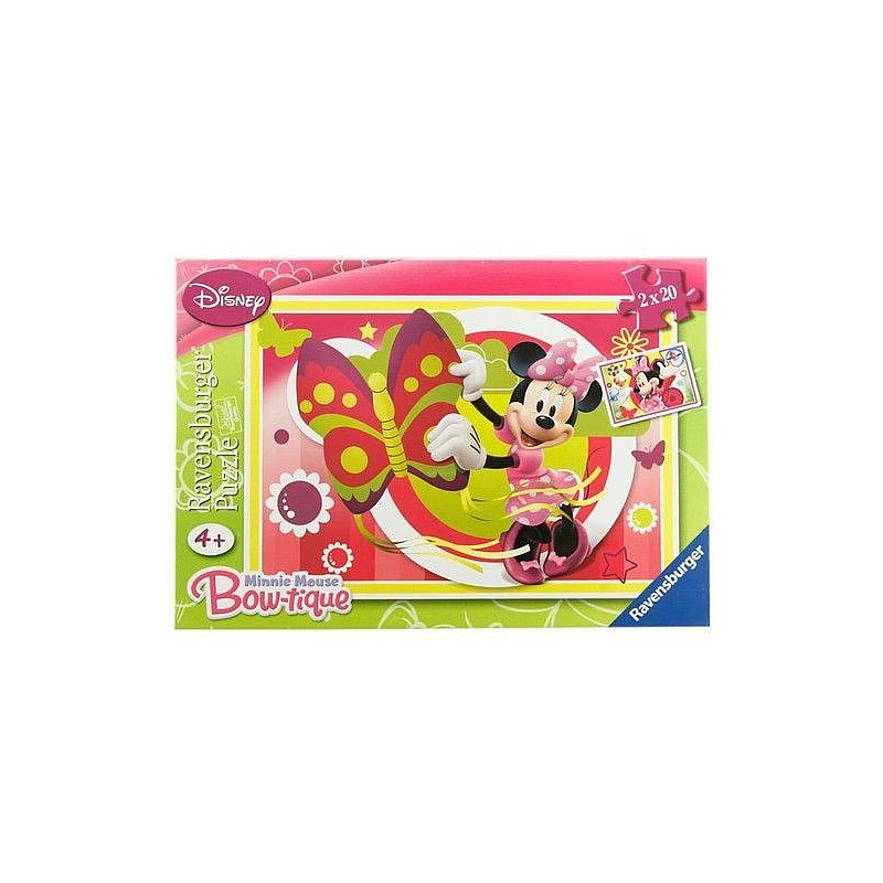 Ravensburger Puzzle 2x20 Minnie Mouse R 09181