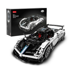 RASTAR saliekams auto modelis 1:8 Pagani Huayra BC Bricks, 97910