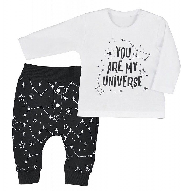 KOALA UNIVERSE bikses ar jaciņu 62 izmērs AM1-097 balts