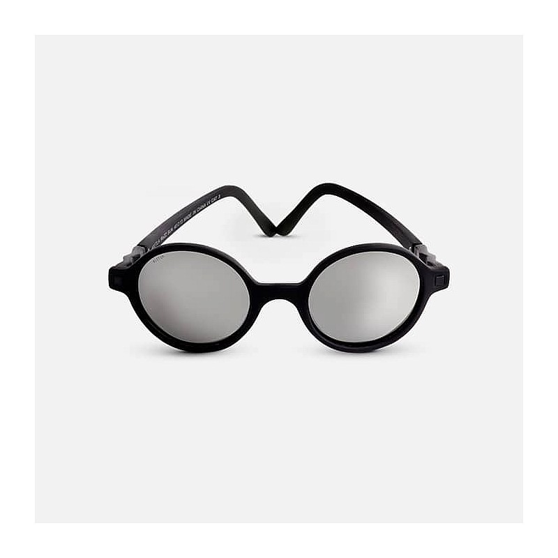 KIETLA Rozz ļoti izturīgas saulesbrilles ar augstu 3 kategoriju aizsardzību bērniem no 6-9 gadiem, krāsa BLACK