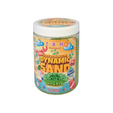 TUBAN Dinamiskās smiltis - Zaļas - 1 kg TU3555