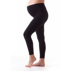 BELLISSIMA Bezvīļu modelējoši legingi ar atbalstu vēderam Maternity L-XL nero ATLAIDE