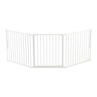 BabyDan drošības vārti - margas Olaf X Wide White #500986